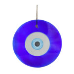 Κρεμαστό Φυσητό Γυάλινο Μάτι Μπλε