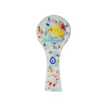 Κουτάλα από Φυσητό Γυαλί με Χρωματιστά Πετραδάκια - Image 5