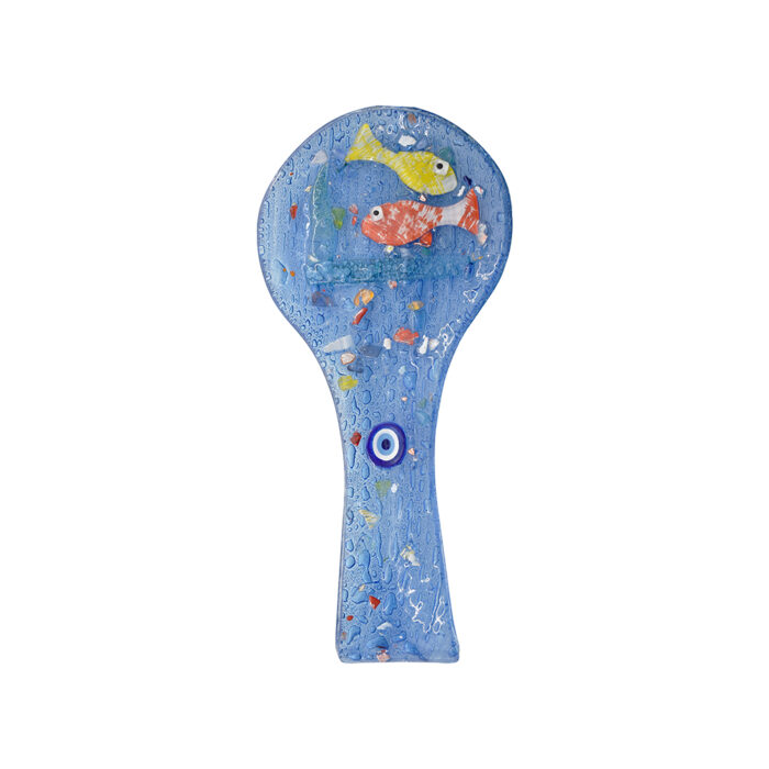 Κουτάλα Χρωματιστή από Φυσητό Γυαλί - Image 9