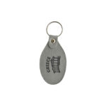 Μπρελόκ Δέρμα Οβάλ Μαίανδρος - Image 2