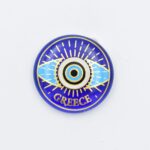 Μαγνήτης  Μπλε Γυαλί Στρογγυλός Μάτι