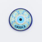 Μαγνήτης  Μπλε Γυαλί Στρογγυλός Μάτι