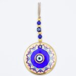 ΜΑΤΙ  ΚΡΕΜΑΣΤΟ ΜΕ ΣΧΕΔΙΟ & ΜΕ ΧΡΥΣΗ ΡΙΓΑ Κ ΠΕΤΡΑ