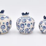 Κεραμικό Ρόδι Μάτι