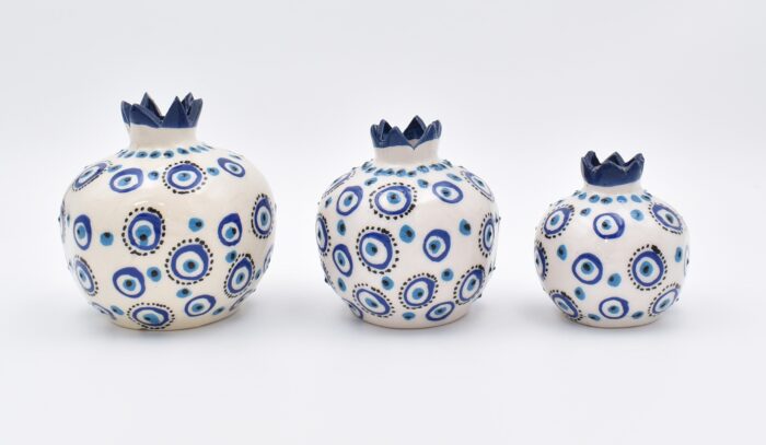 Κεραμικό Ρόδι Μάτι - Image 2