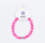 Βραχιόλι χάντρα γυναικείο με λαμπερή χάντρα