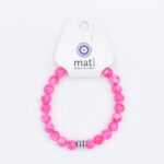 Βραχιόλι χάντρα γυναικείο με λαμπερή χάντρα