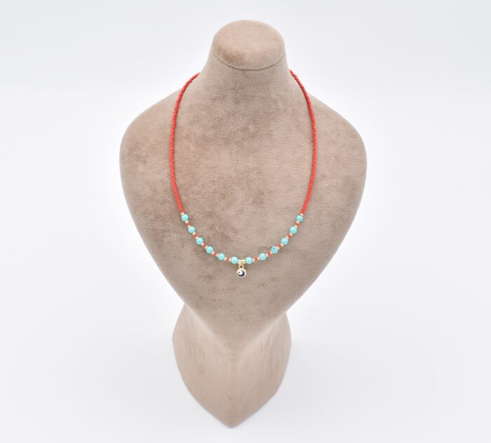 Κολιέ με Γυαλιστερές Χάντρες - Image 12