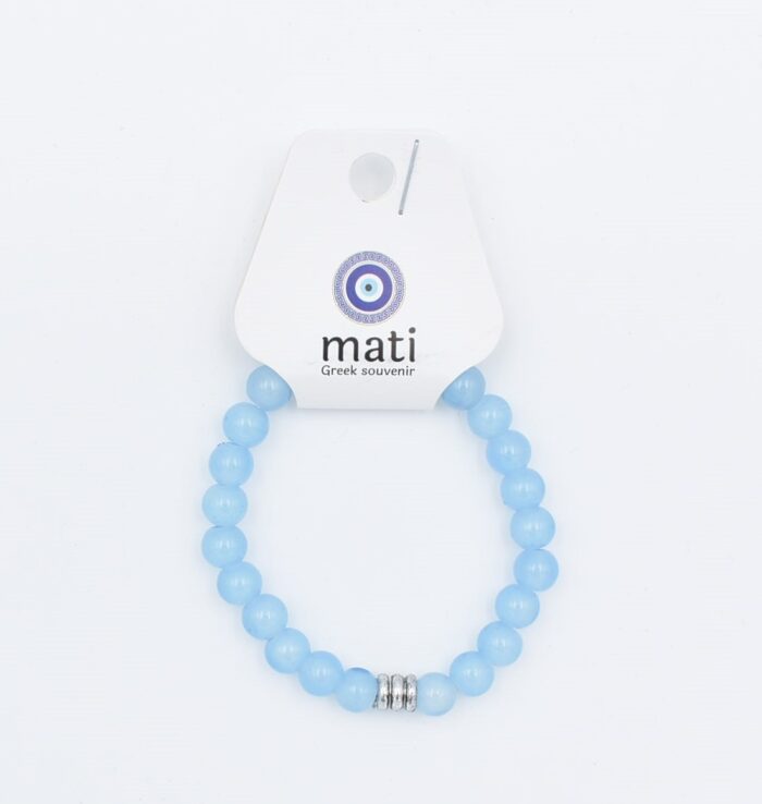 Βραχιόλι χάντρα γυναικείο με λαμπερή χάντρα - Image 14