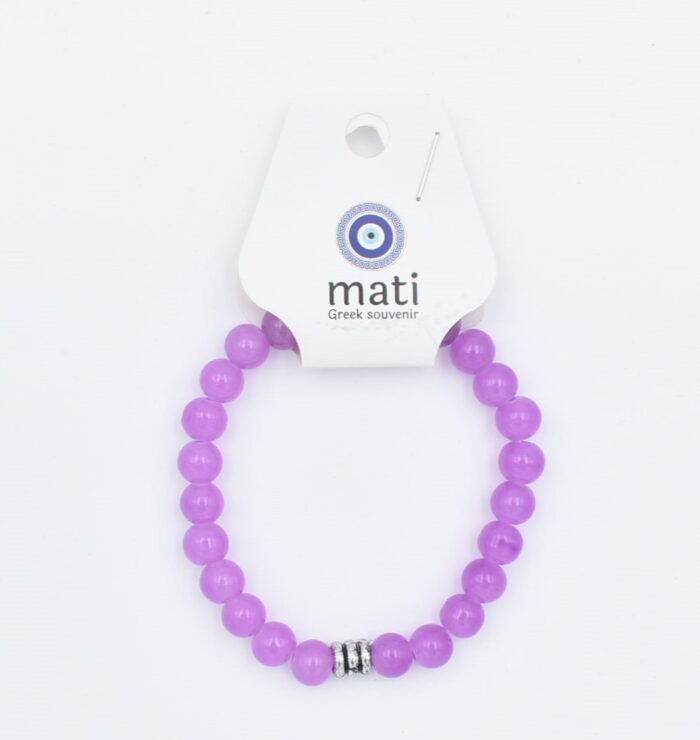 Βραχιόλι χάντρα γυναικείο με λαμπερή χάντρα - Image 15