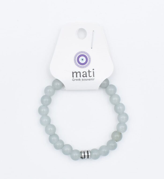 Βραχιόλι χάντρα γυναικείο με λαμπερή χάντρα - Image 17