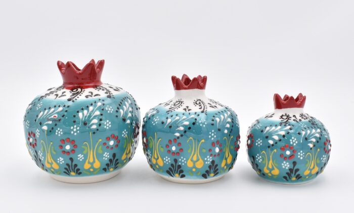 Κεραμικό Ρόδι Δαντέλα - Image 3