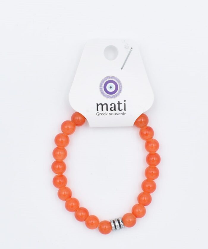 Βραχιόλι χάντρα γυναικείο με λαμπερή χάντρα - Image 21