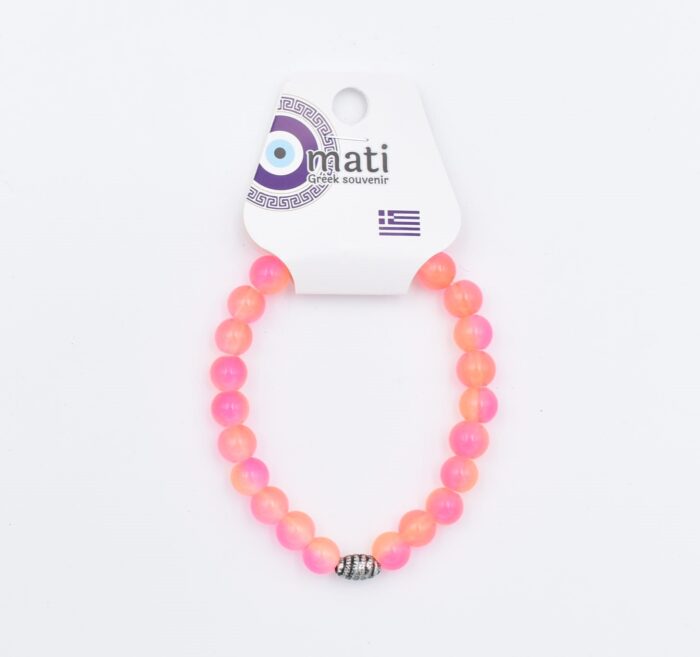 Βραχιόλι χάντρα γυναικείο με λαμπερή χάντρα - Image 45