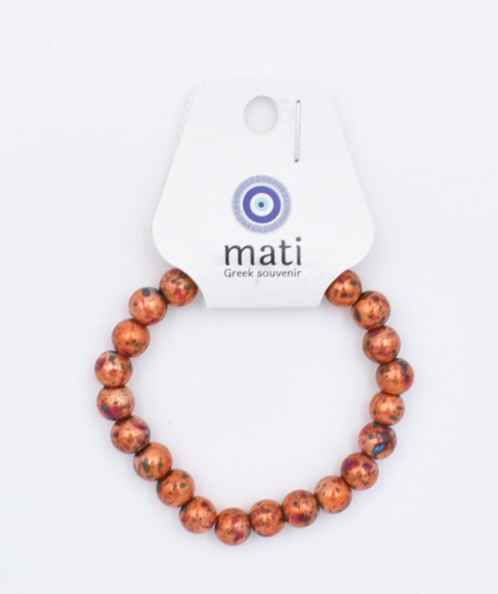 Βραχιόλι χάντρα γυναικείο με λαμπερή χάντρα - Image 22