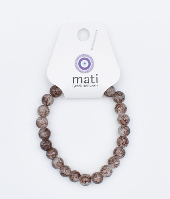 Βραχιόλι χάντρα γυναικείο με λαμπερή χάντρα - Image 23