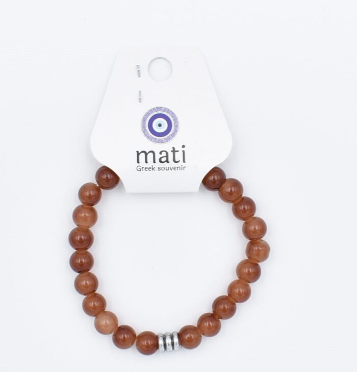 Βραχιόλι χάντρα γυναικείο με λαμπερή χάντρα - Image 24