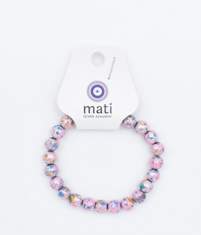 Βραχιόλι χάντρα γυναικείο με λαμπερή χάντρα - Image 25