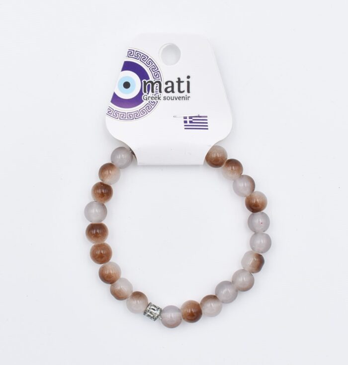 Βραχιόλι χάντρα γυναικείο με λαμπερή χάντρα - Image 49