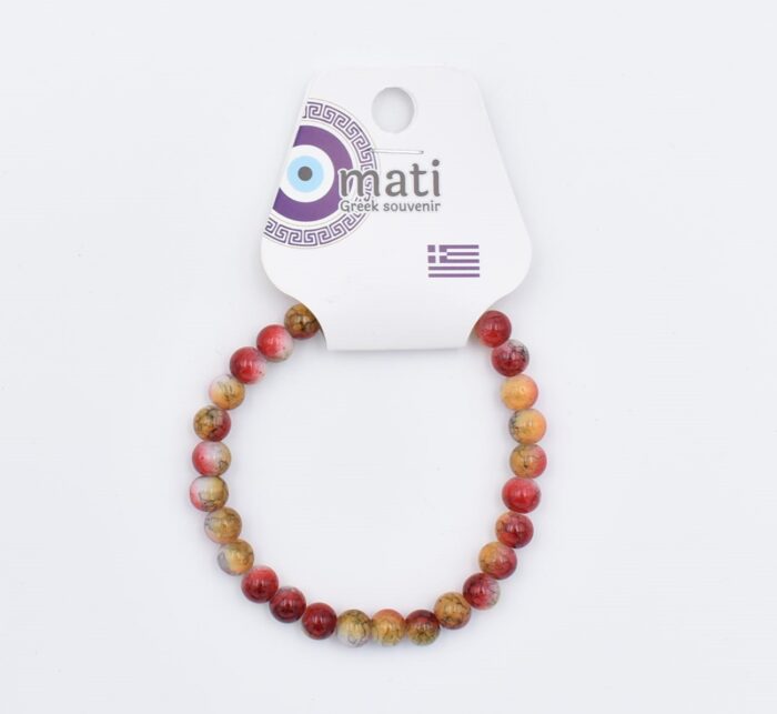 Βραχιόλι χάντρα γυναικείο με λαμπερή χάντρα - Image 51