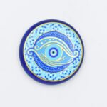 Μαγνήτης  Μπλε Γυαλί Στρογγυλός Μάτι