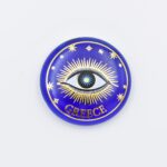 Μαγνήτης  Μπλε Γυαλί Στρογγυλός Μάτι