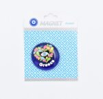 Μαγνήτης  Μπλε Γυαλί Στρογγυλός Μάτι Greece - Image 3