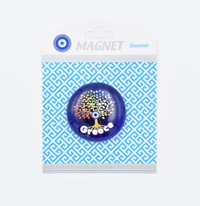 Μαγνήτης  Μπλε Γυαλί Στρογγυλός Μάτι Greece - Image 8