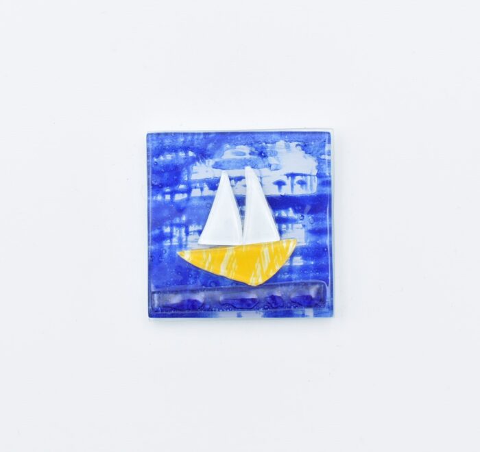 Μαγνήτης Τετράγωνος Φυσητό Γυαλί - Image 24