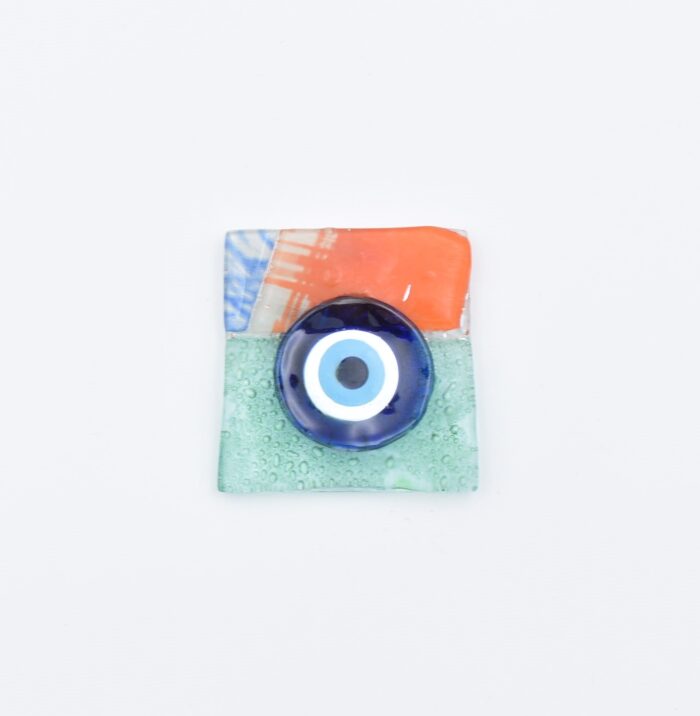 Μαγνήτης Τετράγωνος Φυσητό Γυαλί - Image 7