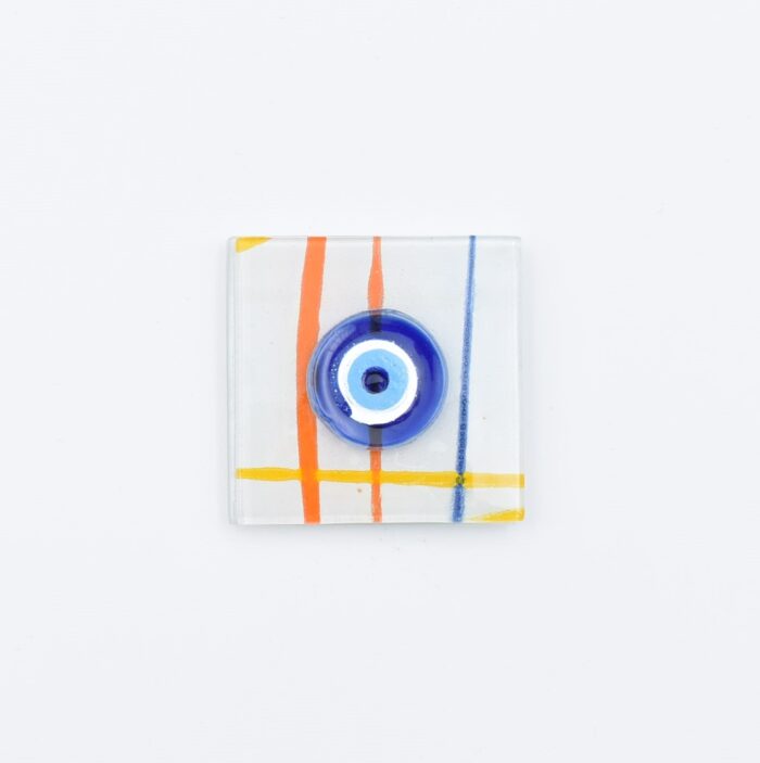 Μαγνήτης Τετράγωνος Φυσητό Γυαλί - Image 8