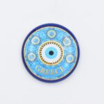 Μαγνήτης  Μπλε Γυαλί Στρογγυλός Μάτι