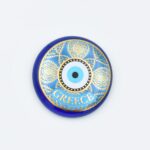 Μαγνήτης  Μπλε Γυαλί Στρογγυλός Μάτι