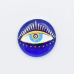 Μαγνήτης  Μπλε Γυαλί Στρογγυλός Μάτι