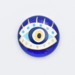 Μαγνήτης  Μπλε Γυαλί Στρογγυλός Μάτι
