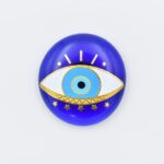 Μαγνήτης  Μπλε Γυαλί Στρογγυλός Μάτι
