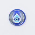 Μαγνήτης  Μπλε Γυαλί Στρογγυλός Μάτι