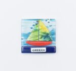 Μαγνήτης Τετράγωνος Greece  Φυσητό Γυαλί - Image 16