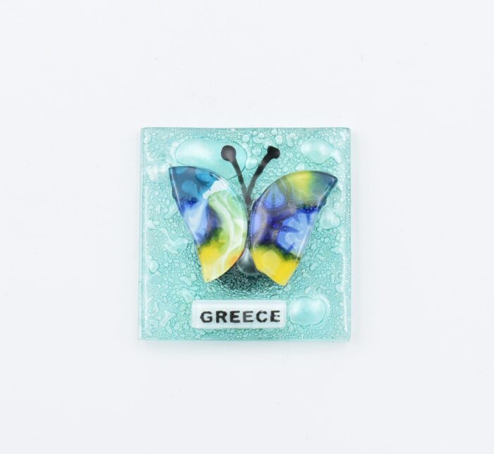 Μαγνήτης Τετράγωνος Greece  Φυσητό Γυαλί - Image 27