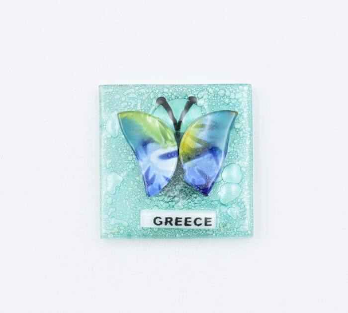 Μαγνήτης Τετράγωνος Greece  Φυσητό Γυαλί - Image 29