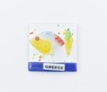 Μαγνήτης Τετράγωνος Greece  Φυσητό Γυαλί - Image 9