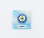 Μαγνήτης Τετράγωνος  Μάτι Greece Φυσητό Γυαλί - Image 12