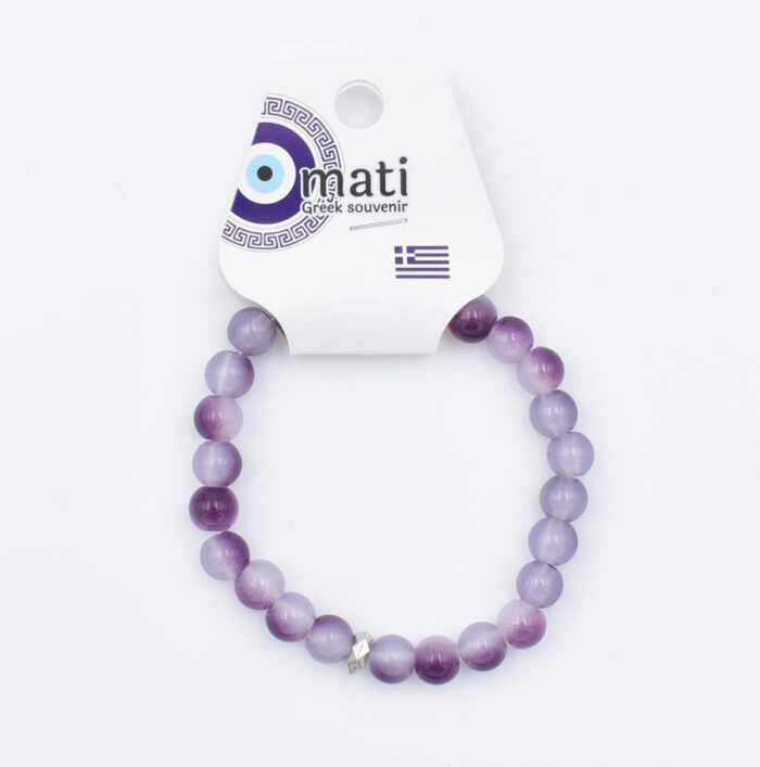 Βραχιόλι χάντρα γυναικείο με λαμπερή χάντρα - Image 28