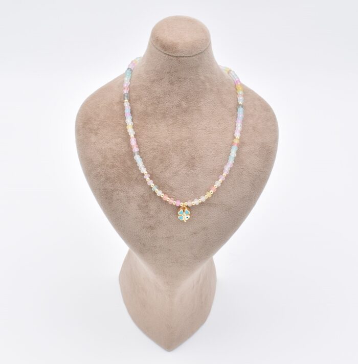 Κολιέ με Γυαλιστερές Χάντρες - Image 4