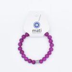 Βραχιόλι χάντρα γυναικείο με λαμπερή χάντρα - Image 5