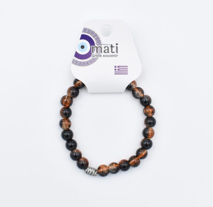 Βραχιόλι χάντρα γυναικείο με λαμπερή χάντρα - Image 29