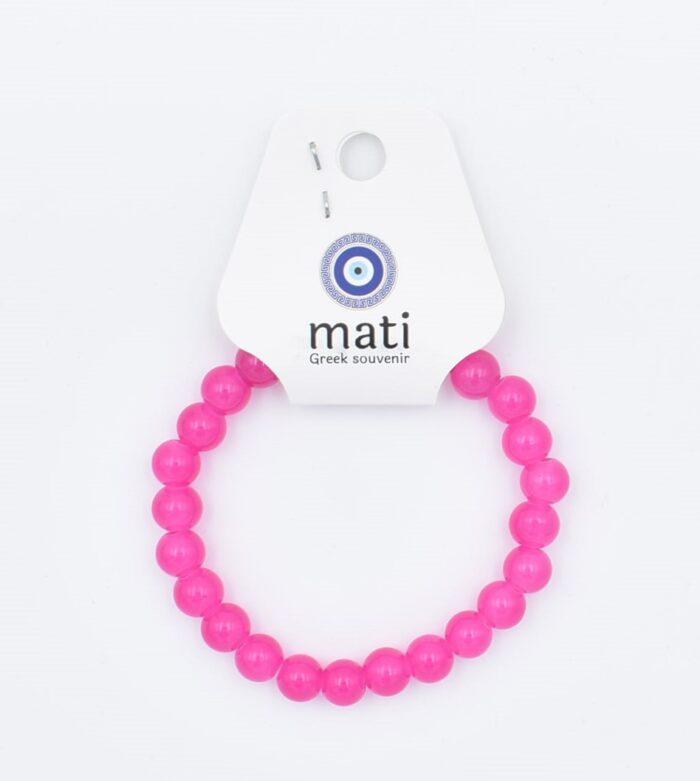 Βραχιόλι χάντρα γυναικείο με λαμπερή χάντρα - Image 6