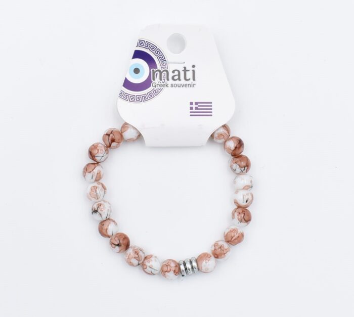 Βραχιόλι χάντρα γυναικείο με λαμπερή χάντρα - Image 31