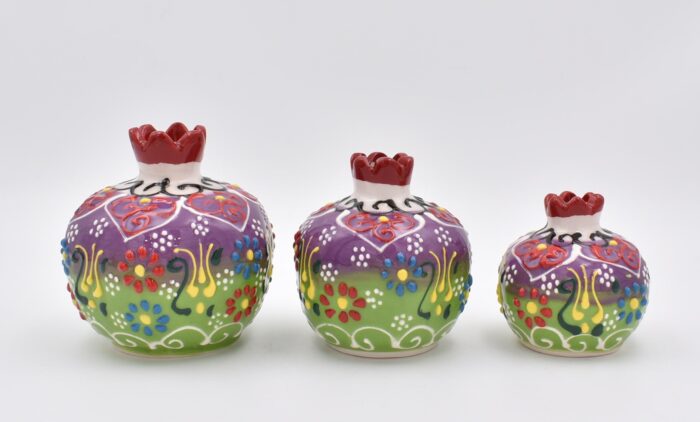 Κεραμικό Ρόδι Δαντέλα - Image 8