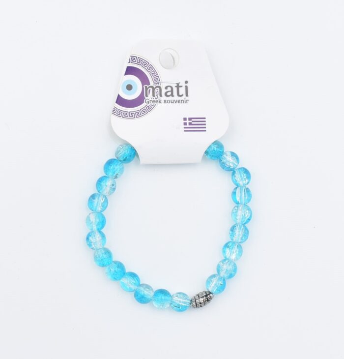 Βραχιόλι χάντρα γυναικείο με λαμπερή χάντρα - Image 32